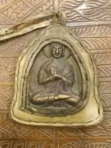 Placca votiva con Buddha
