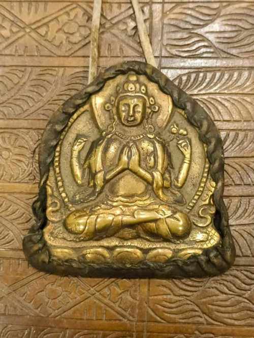 Placca votiva con Avalokitesvara