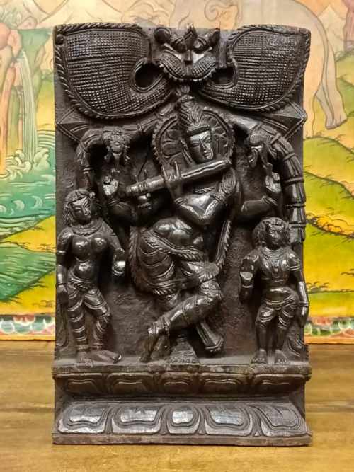 Bassorilievo di Krishna