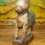 statua toro nandi legno