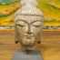 statua testa di buddha