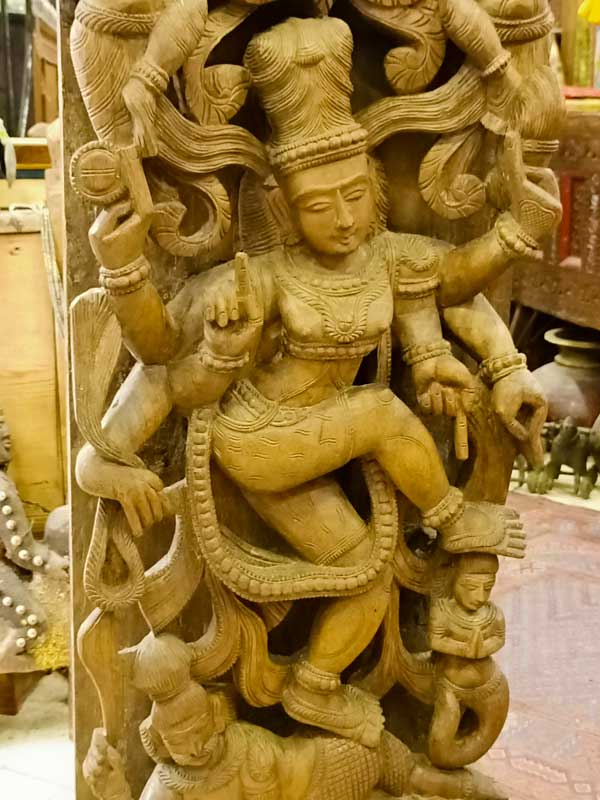 Bassorilievo di Durga
