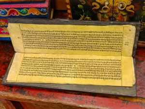 Libro tibetano di preghiere